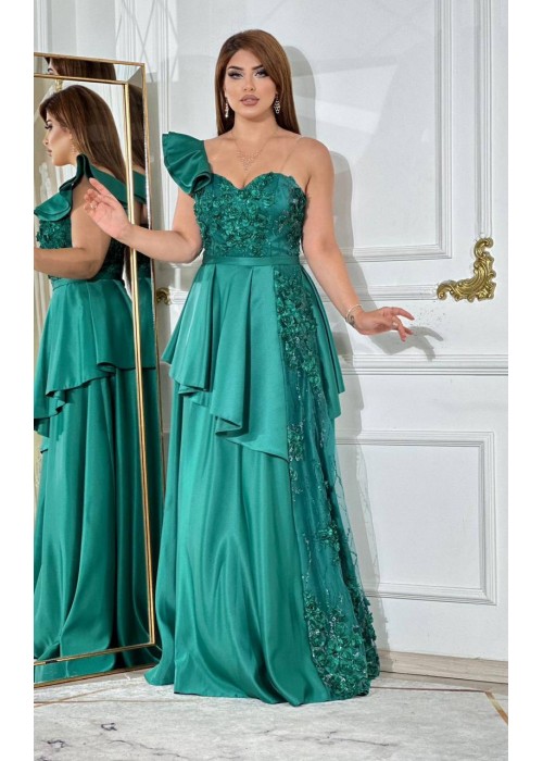 142576 COLORED COCKTAİL DRESS