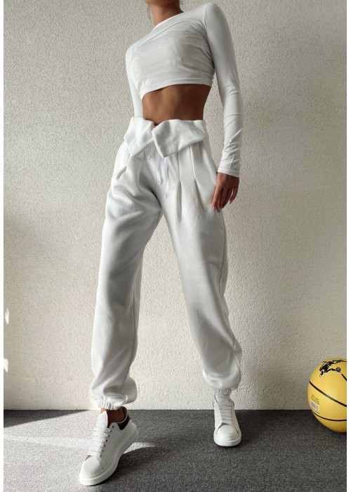 145478 WHITE TROUSERS