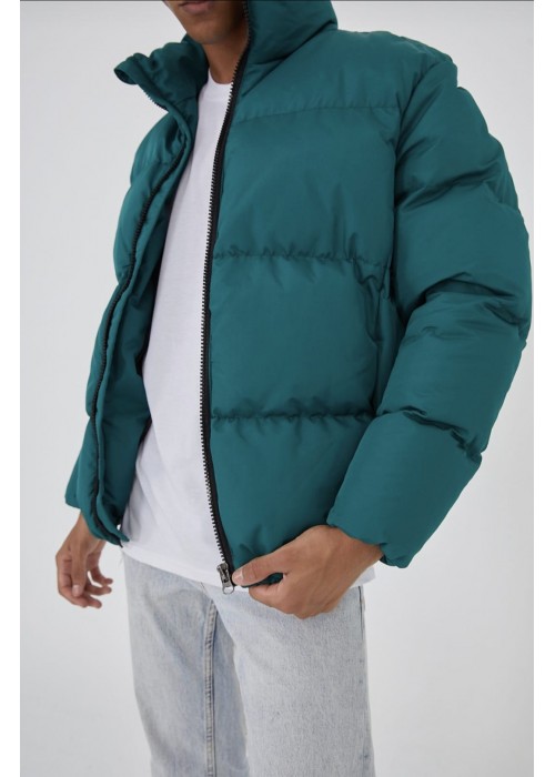 146643 GREEN MEN'S COAT Bomber jacket