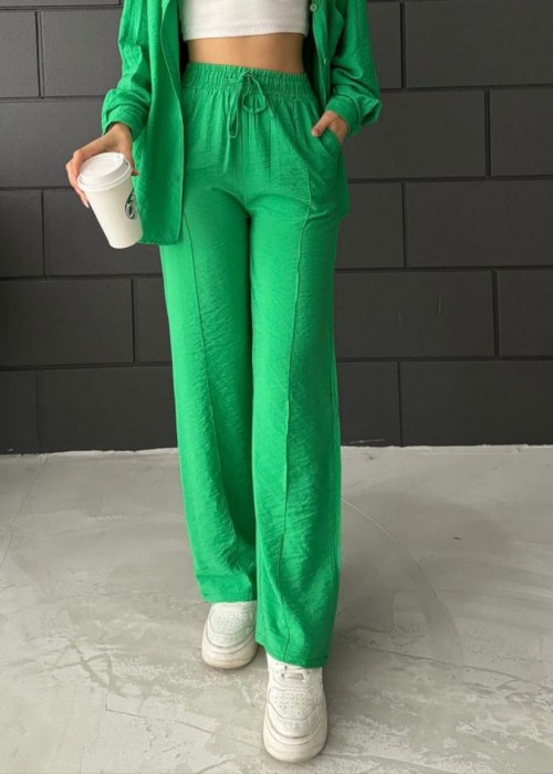 166027 GREEN TROUSERS