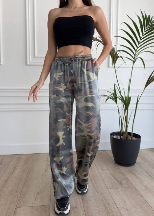166630 PATTERNED TROUSERS