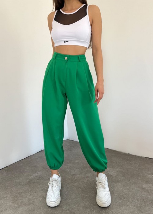 166669 GREEN TROUSERS