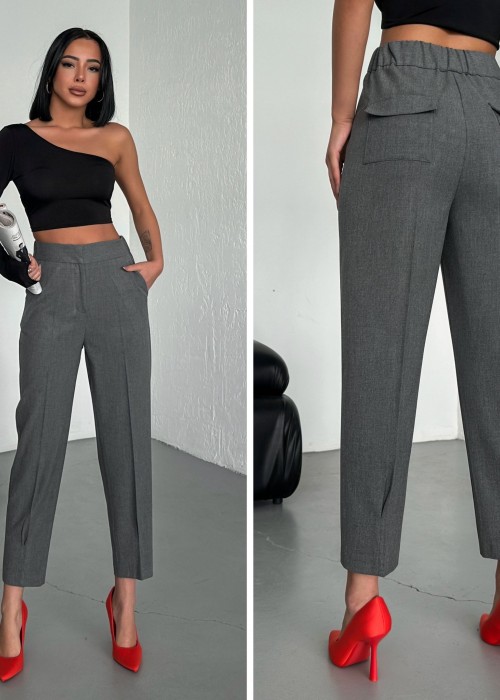 167993 GREY TROUSERS Polyviscon