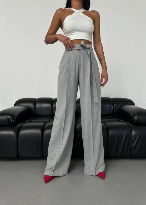 168775 GREY TROUSERS Polyviscon