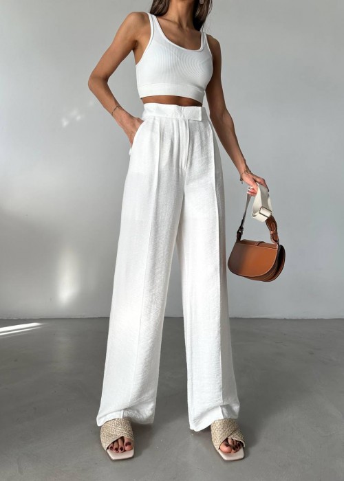 170158 WHITE TROUSERS