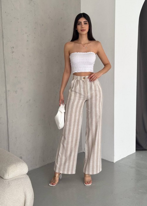 176402 PATTERNED TROUSERS