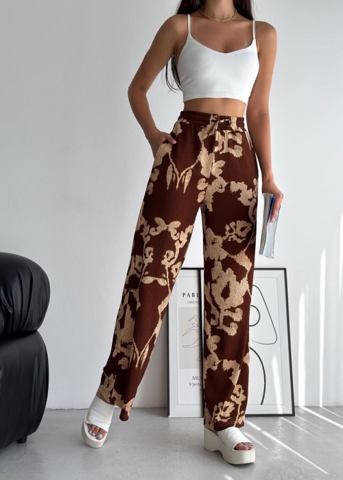 176587 PATTERNED TROUSERS KNITTED LYCRA