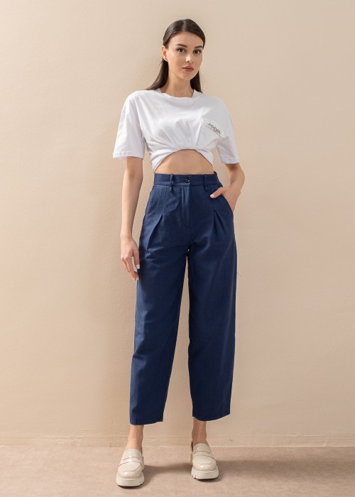 176958 NAVY BLUE TROUSERS