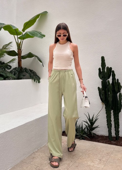 180002 GREEN TROUSERS