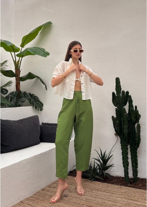 180645 GREEN TROUSERS