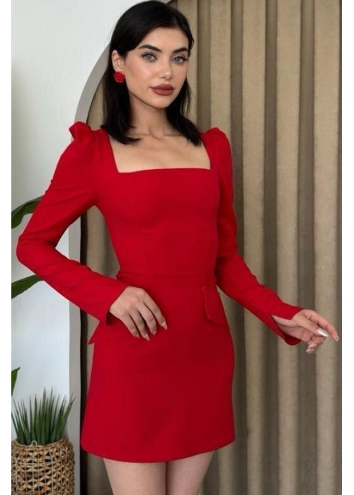 190358 ROT KLEID