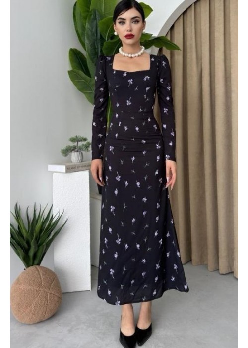 190360 SCHWARZ KLEID