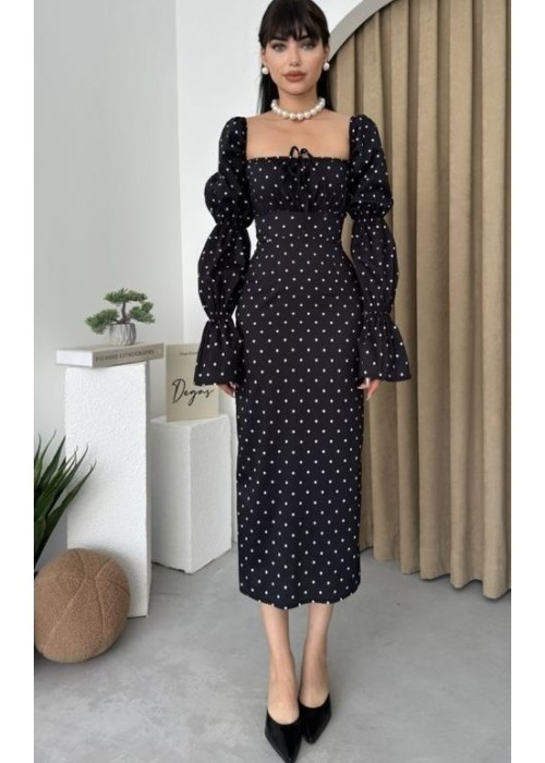 190364 SCHWARZ KLEID