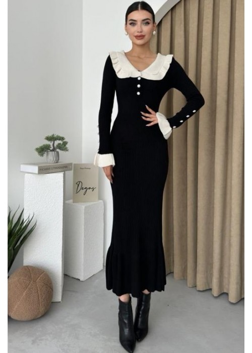 190368 SCHWARZ KLEID
