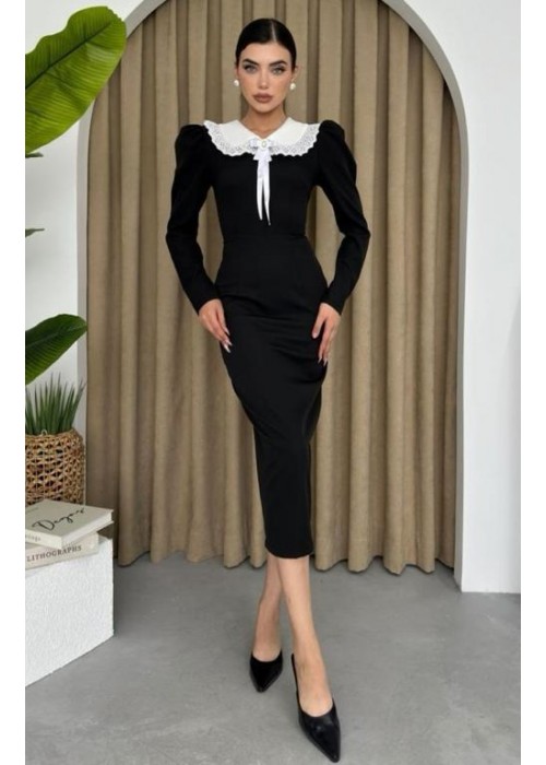 190374 SCHWARZ KLEID