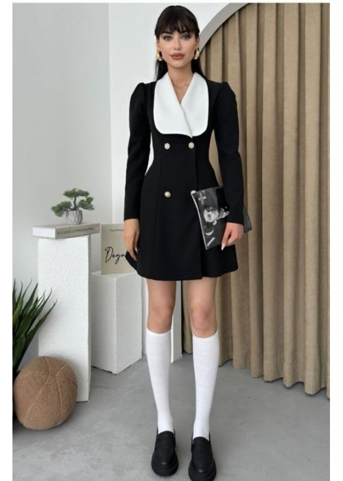 190376 SCHWARZ KLEID