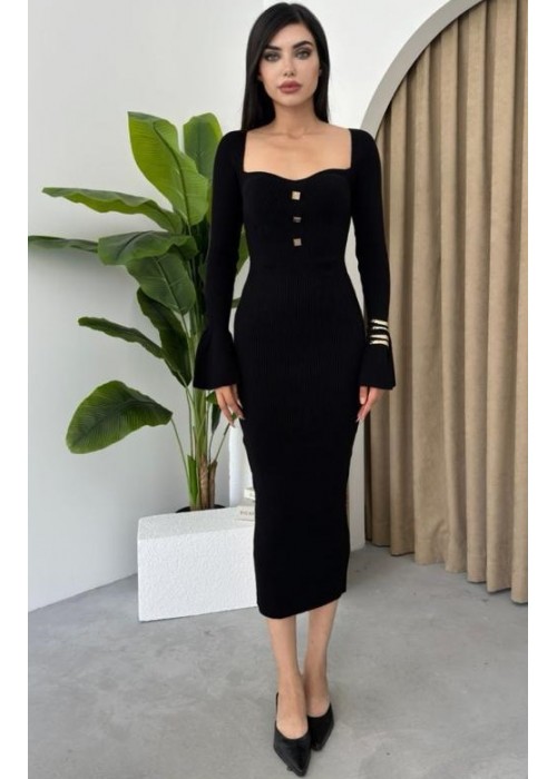 190379 SCHWARZ KLEID