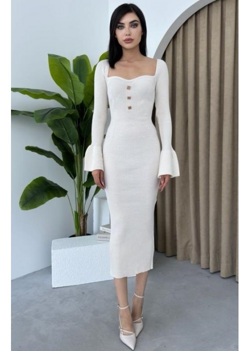 190380 ecru KLEID