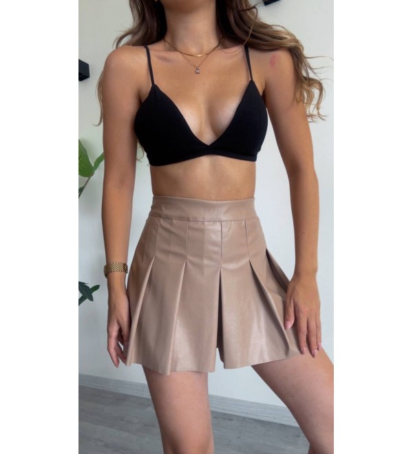 190448 BEJ ETEK DERİ BEJ