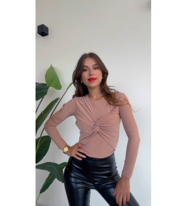 190458 YAVRU AĞZI BLUZ YAVRU AĞZI