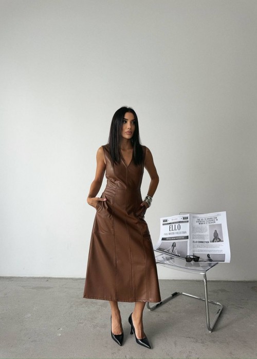191017 KAFFEE KLEID HAUT
