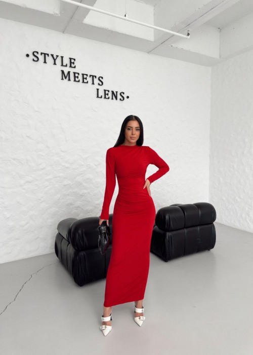191610 ROT KLEID