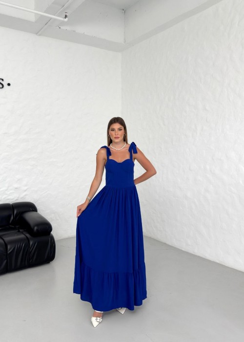191612 BLAU KLEID