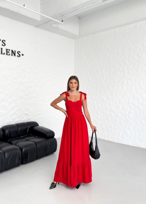 191615 ROT KLEID