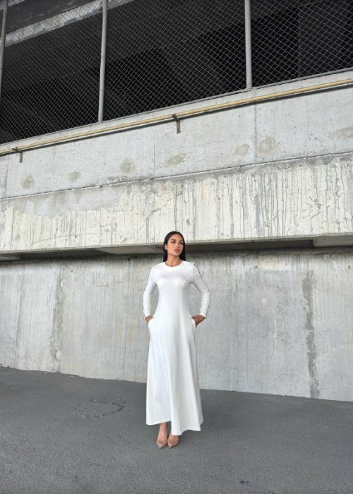 192571 ecru KLEID