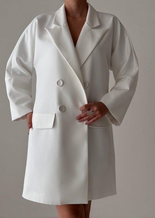 193028 ecru KLEID Jacke Kleid