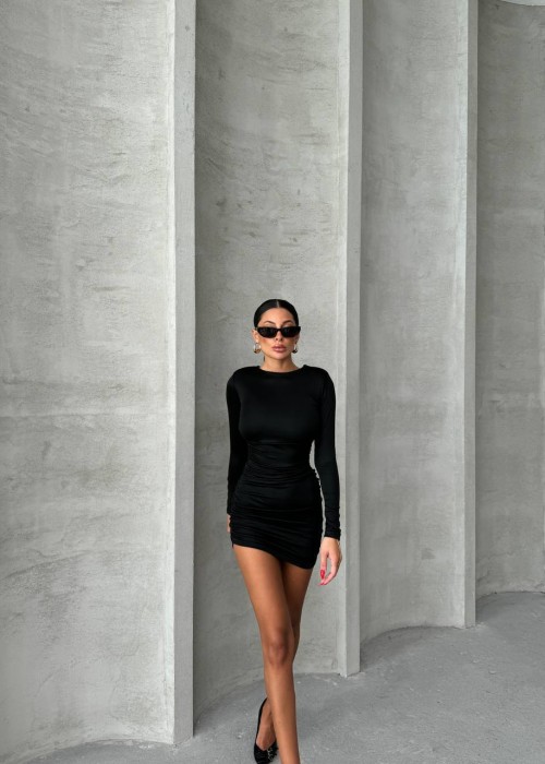 193263 SCHWARZ KLEID LYCRA