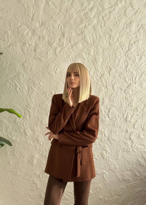 193347 KAFFEE JACKE