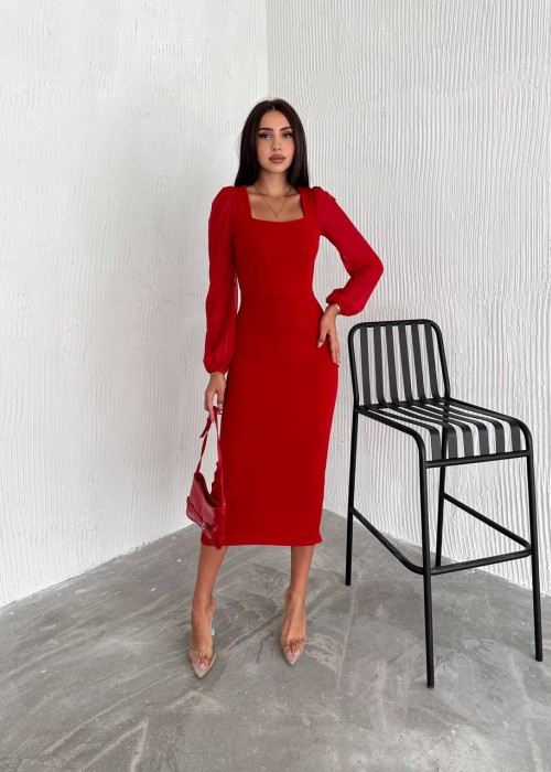193893 ROT KLEID