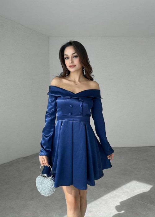 194301 SAKS KLEID SAMT