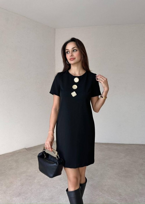 194321 SCHWARZ KLEID