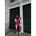 194879 PEMBE EŞOFMAN TAKIM ŞARDONLU KUMAŞ