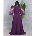 194992 LILA COCKRAİLKLEİD