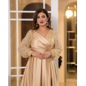 195000 GOLD COCKTAİL DRESS