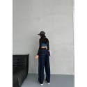 195052 NAVY BLUE JEANS Denim
