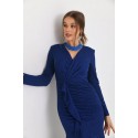 195105 BLAU COCKRAİLKLEİD
