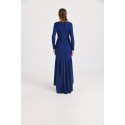 195105 BLAU COCKRAİLKLEİD