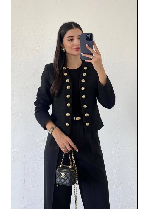 195138 SCHWARZ JACKE