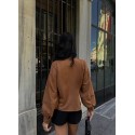 195294 KAMEL BLUSE Wildleder
