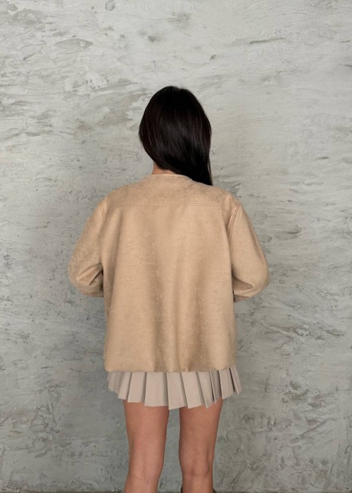195307 BEIGE JACKE