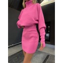 195417 PINK SUİT KNITWEAR
