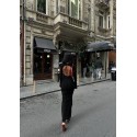 195473 SAKS DRESS FLOCK DRESS