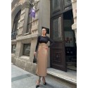 195489 BEIGE SKIRT SKIN
