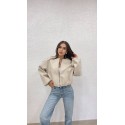 195516 BEIGE MANTEL