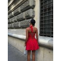 195631 RED DRESS Shorts
