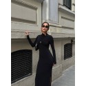 195633 BLACK DRESS